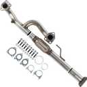 Front Flex Y Pipe Compatible for 2009-2015 Honda Pilot LX/EX/EX-L/Touring Sport 3.5L, Non Turbo