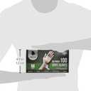 GORILLA SUPPLY Disposable Heavy Duty Vinyl Gloves Latex & Powder Free, BPA Free Food Safe, 100, 300, 1000, S, M, L, XL (M)