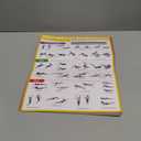 gisgfim 8PCS Workout Posters for Home Gym Dumbbells, Bodyweight, Stretching, Kettlebell Exercise Chart Full Body Fitness Workout Poster Set Muscle Engagement Chart Garage DecorGym Accessories