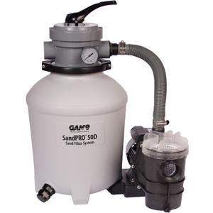 GAME SandPRO 50D Series, Complete 0.5HP Replacement Pool Sand Filter Unit, Designed for Intex & Bestway Pools, High-Performance Above-Ground Pool Vacuum, Energy Efficient, Easy to Operate