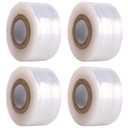 4 Pcs Grafting Tape for Fruit Trees Floral Tape Grafting Tools Plant Tape Garden Plant Nursery Tape PE Stretchable Self Adhesive Membrane Clear Floristry Film