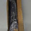 3/16" Synthetic Winch Rope Kit, 3/16 in x 50 Ft 8500LBs Strength ATV Winch Rope Line with Steel Hook, Rubber Stopper, Protecting Sleeve and Thimble, Suitable for ATV, SUV, Vehicle (Black)