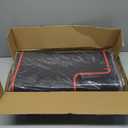 Car Floor Mat for Honda Civic 9th Generation 2012 2013 2014 2015, Custom Fit Rubber Black and Red Auto Floor Liners Mat All Weather Protection Heavy Duty Odorless