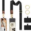 4 x TiMOVO Phone Lanyard Crossbody Wrist Strap, Adjustable Anti-Theft Phone Strap for All Phone Case, lanyard for Women and Men