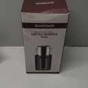 SHARDOR Coffee Grinder Electric, Spice, Herb, Grinder for Coffee Bean Spices and Seeds with 2 Removable Stainless Steel Bowls, Black