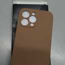FireNova Designed for iPhone 14 Pro Max Case, Silicone Upgraded [Camera Protection] Case with [2 Screen Protectors], Soft Anti-Scratch Microfiber Lining Inside, 6.7 inch, Light Brown