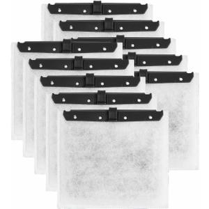 10 Pack Medium Aquarium Filter Cartridges for Filter Size 10 & E Internal Power Filter Size 20