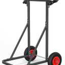 TUFFIOM Outboard Boat Motor Stand, Heavy Duty Outboard Engine Stand Carrier Cart Dolly, Boat Motor Support Stand 40lbs Capacity w/Lockable Swivel Wheel for Motor Storage, Repair, Maintenance