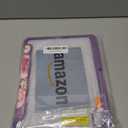 OKP Case for iPad 11th Generation 11-inch (A16) 2025, for 10.9'' iPad 10th Gen 2022, Slim Lightweight i Pad 11/10 th Gen Cover with Trifold Stand, Auto Wake/Sleep, Clear PC Back Shell, Purple Peony