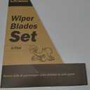 OEM Quality Windshield Wiper Blades, 18 and 18 DSV Standard Car Wiper Blades With Universal U/J Hook Only, Automotive Replacement Wiper Blades for my Car, Water Repellency Wiper Blade, Pack of 2