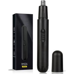 lofysoon Ear and Nose Hair Trimmer Clipper - 2024 Professional Painless Eyebrow & Facial Hair Trimmer for Men Women, Battery-Operated Trimmer with IPX7 Waterproof, Dual Edge Blades for Easy Cleansing