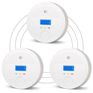 2026 Upgraded Wireless Interconnected Home Safety Alert System, 10-Year Sealed Battery, 2-in-1 Smart Linked Protection, Digital Display, Long-Range Connection, 3 Pack MD: 06-03-26,