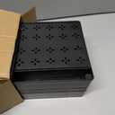 DEKAVA Under Sink Organizer 2 Pack, Bathroom Cabinet Organizer, 2 Tier Sliding Cabinet Basket Organizer Drawer, Multi-Purpose Bath Collection Baskets for Bathroom (Black)