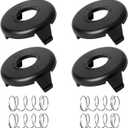 JOJOCY 88175 0.065" Trimmer Spool Line 30Ft for Toro 51256 51301 51302 51303 51304 51305 51307 51308 51309 51324 51326 51331 51332 Replacement Spool for 10" to 15" Trimmers (4 Springs + 4 Caps)