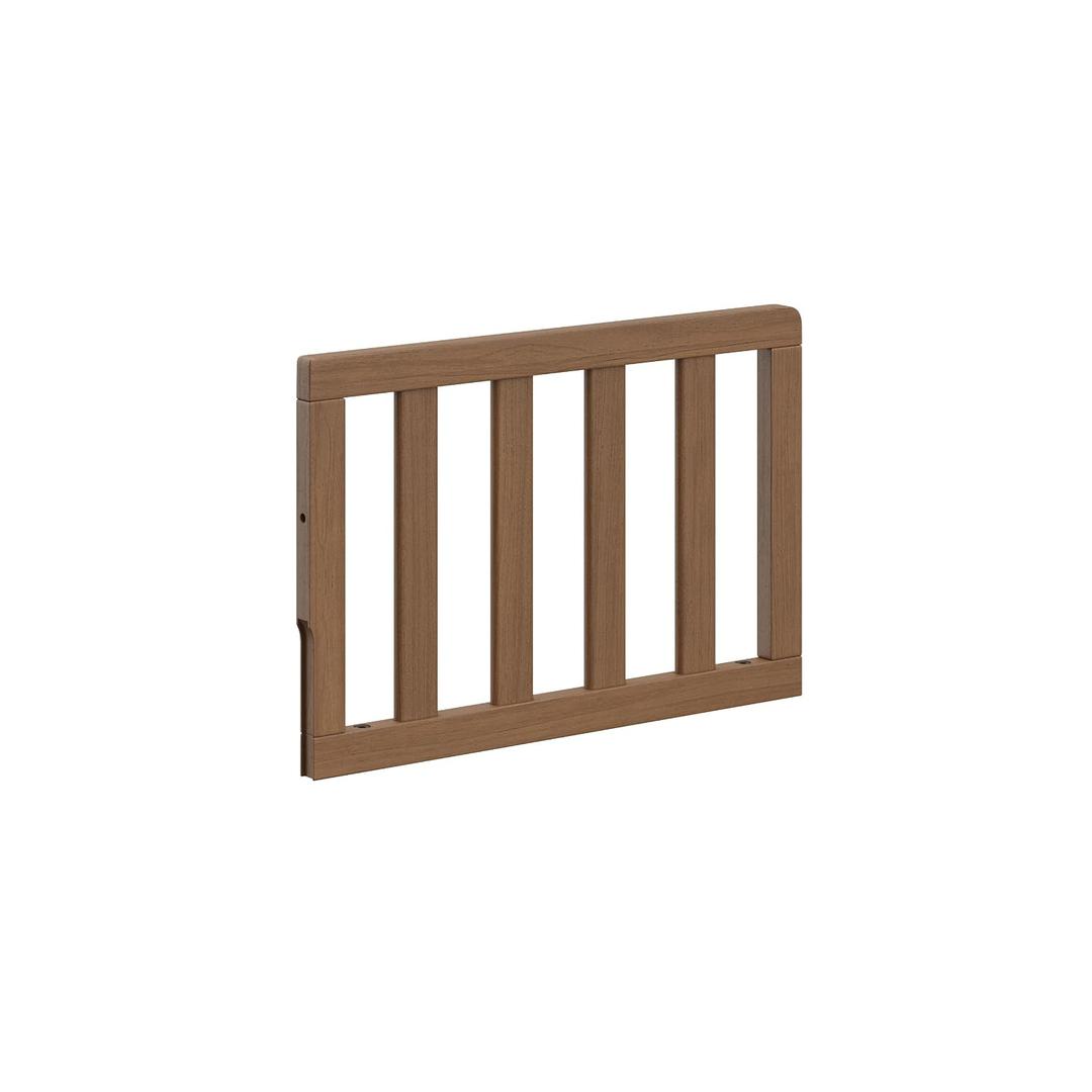 Storkcraft & Graco Toddler Safety Guardrail with Slats (Hazelnut) – GREENGUARD Gold Certified, Converts Compatible Storkcraft & Graco Crib to Toddler Bed, Each Guardrail Sold Individually