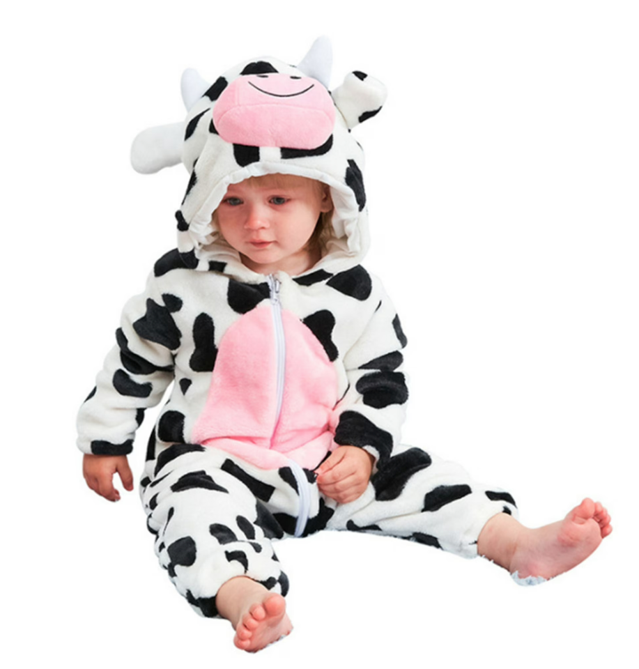 Baby Animal Costumes Unisex Toddler Outfit Halloween Dress Up Romper, 90 CM
