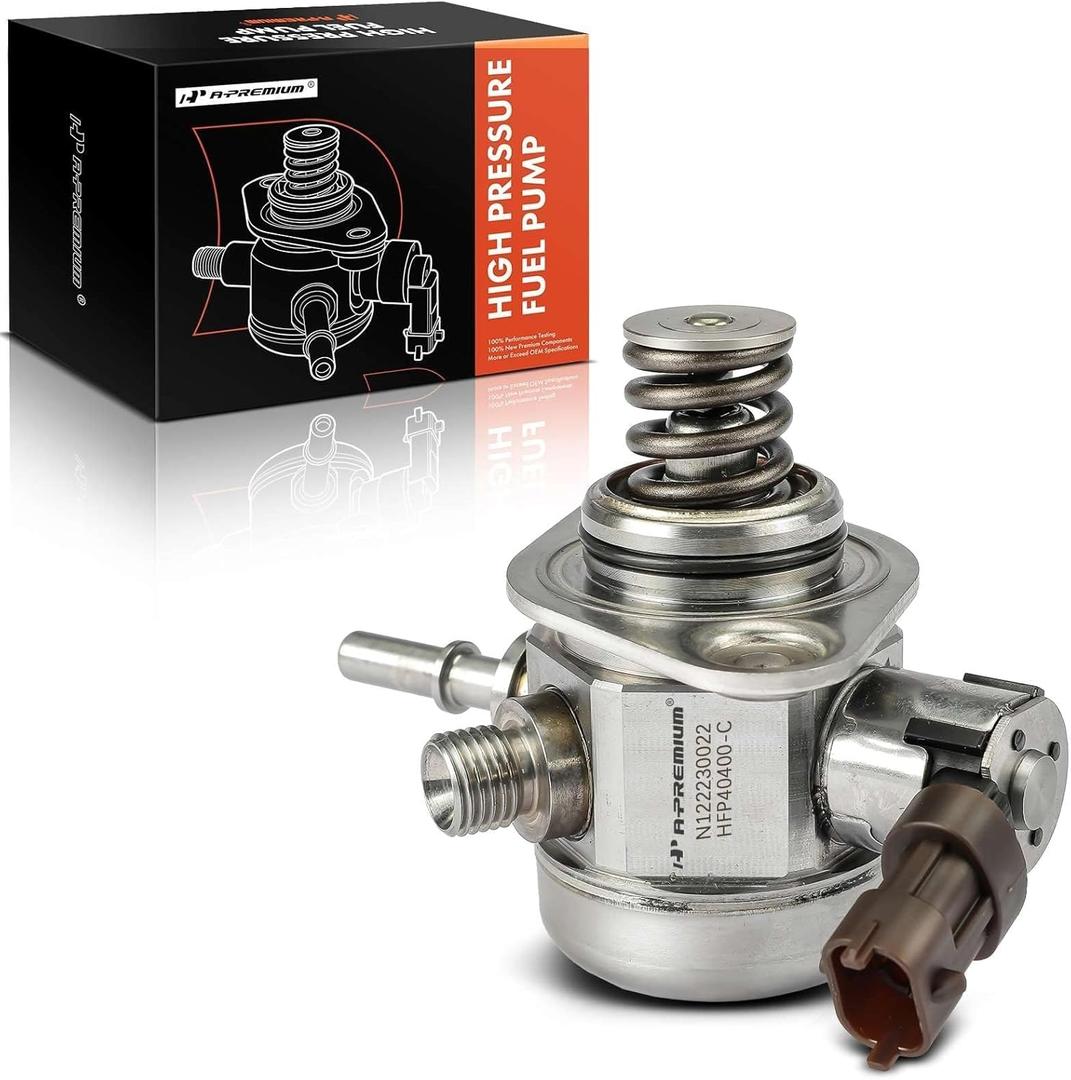 A-Premium High Pressure Fuel Pump Compatible with Hyundai Sonata, Accent, Tucson, Veloster & Kia Optima, Forte5, Rio, 2015 2016 2017 2018, 1.6L, Replace# 353202B220