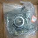 uxcell UCF205 Flange Block Bearings 25mm Bore Cast Iron Bearing Unit Set Screw Lock