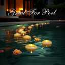 Homemory 24 Pack 3 Flameless Led Floating Candles, 200 Hour Battery Operated Flickering Waterproof Tealights for Cylinder Vases, Centerpieces at Wedding, Party, Pool, Holiday (Ivory Base)