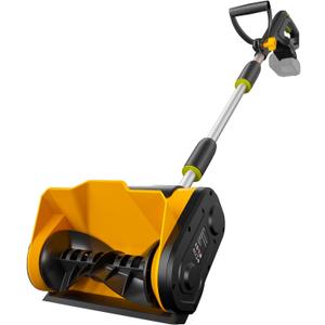 Cordless Snow Shovel Compatible with DeWalt 20V Battery, 12" Electric Snow Blower with 20FT Max Throw & Adjustable Handle & Safety Switch, Snow Thrower for Driveway, Deck, Patio, Steps (NO Battery)