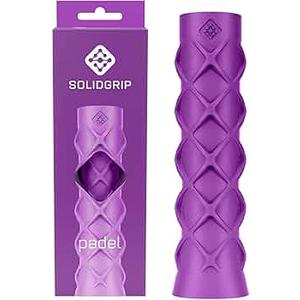 SolidGrip Padel Racket Grip - Hand Grip for Handle - Better Sweat Absorbing, Shock Reduction - Padel Accessories Silicone Overgrip