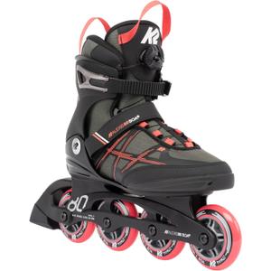 K2 Alexis 80 Boa Gray-Coral Womens Inline Skates (7)