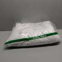 Simple&Opulence 100% Linen Throw Blanket 55x75 inches, Farmhouse Boho Tassel Blanket for Couch, Bed, Sofa, Breathable Natural Cozy Dcor, White