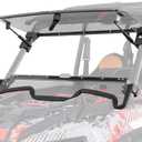 KEMIMOTO 19-23 XP 1000 Flip Up Windshield Upgraded Fit and Seal, Compatible with 2019-2023 Polaris RZR XP 1000 /RZR XP Turbo 2 and 4 Seater, Heavy Duty 2-IN-1 Folding Window Hard Coated PC