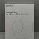 Brondell Bidet Toilet Seat Non-Electric Swash Ecoseat, Fits Elongated Toilets, White - Dual Nozzle System, Ambient Water Temperature - Bidet with Easy Installation