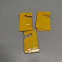 Vicenpal 100 Pack Blank Parking Permit Hang Tag Parking Placards Hang Tag 3 x 5 Inch for Car Rear View Mirror(Yellow)