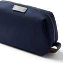 Bellroy Toiletry Kit (Unisex Toiletry Bag, Zipper Closure, Water-Resistant Lining, Toothbrush Sleeve with Magnetic Closure, Internal Mesh Pocket Organization) -Bronze (Navy)