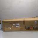 Overmont Oversized Folding Camping Chair - 450lbs Support with Padded Cushion Cooler Pockets - Heavy Duty Collapsible Chairs for Sports Garden Beach Fishing (1pc, Black)