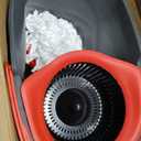 O-Cedar EasyWring Microfiber Spin Mop, Bucket Floor Cleaning System, Red, Gray, Standard