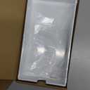 Acrylic Napkin Holder for Bathroom, Guest Towel Holder Tray, Bathroom Disposal Paper Hand Face Towels Holder (White)
