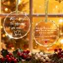Never Forget The Difference You Make, Thank You Gifts, Midwife Gift, Friend Gift, Appreciation Gifts, Crystal Christmas Ornament