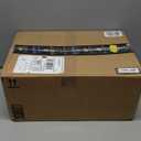 6' x 9' Washable Area Rug - Low Pile Soft Vintage Indoor Rug for Living, Dining or Bedroom - Lightweight Carpet with Non-Slip Backing - Foldable for Easy Placement, Brown