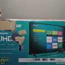 Hisense 40-Inch Class A4 Series FHD 1080p Smart Roku TV with Alexa Compatibility (40A4NR, 2024 Model) - Dolby Audio, Slim Bezel Design, Google Assistant
