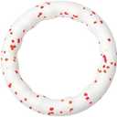 NUZZLENOOK Dog Chew Toys 7 Inch for Medium Large Dogs Floating Fetch Toy Anxiety Relief Chewers Indoor Outdoor Water Play（Small）
