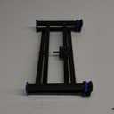 Surco Professional Carrom Board Carrom Stand Floor Stand, Black Blu