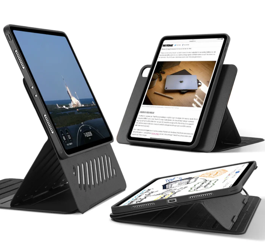 iPad Pro 12.9″ (2022/2021) Shift Magnetic Case - Black