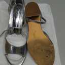 Aachcol Womens Low Chunky Block Heel Sandals Peep Open Toe Ankle Strap Wedding Dress Shoes 2.4 Inches Heels, 7