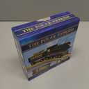 MasterPieces The Polar Express Train Wooden Engine and Caboose Set, Officially Licensed Collector Edition with Magnetic Connection, Compatible with 1 Inch Tracks, Polar Express Train Toy Display