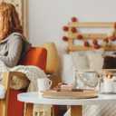 STOBOK Wooden Boat Model 9.84 Inch Small Rowboat Craft Natural Desktop Ornament for Home Office Bedroom Decoration (25.00X5.00X4.50CM)