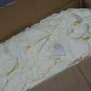 HAINARverS Stretch Spandex Folding Chair Covers 30PCS Universal Fitted Chair Cover Protector for Wedding,Party, Banquet, Holidays, Celebration, Decoration(Ivory, 30 PCS)