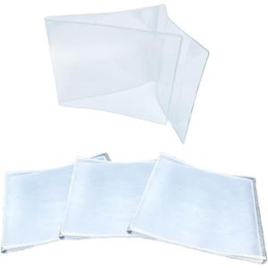 2026 Mahjong Card Holder, Fit Large Print Size(6 1/8x4 3/4), Durable Protective Cover Holder, Clear Plastic Sleeves for NMJL Card, Mahjongg Card Protector Set (4Pack)