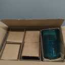 Rainbow Colored 14 oz Drinking Glasses (set of 6), Recycled Glass, Lead-free, Toxin-Free (14oz Drinking)