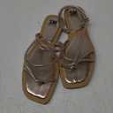 SM New York Shoes Size 10 Gold