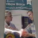 Reamphy Elbow Brace,Comfortable Night Elbow Sleep Support,Elbow Splint, Adjustable Stabilizer Splints, Cubital Tunnel Syndrome,Tendonitis,Ulnar Nerve,Tennis,Fits for Men and Women(Fits Most)