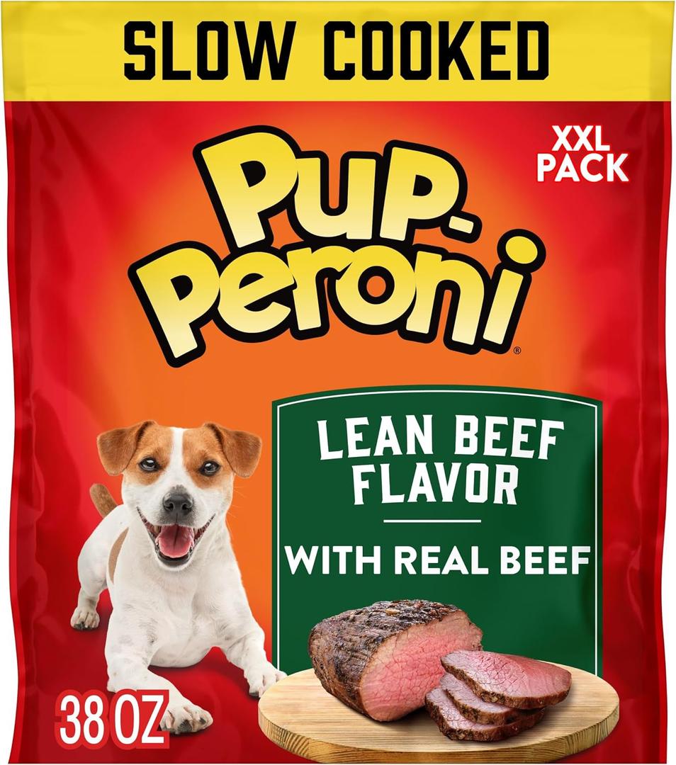 Pup-Peroni Lean Beef Flavor Dog Treats, 38 Oz. Bag (EXP 11/07/26)