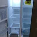 Kenmore 36" Side-by-Side Refrigerator with Freezer - Accela Chill, Water & Ice Dispenser, Adjustable Glass Shelves, ENERGY STAR Certified, 20 cu. ft. Capacity - Fingerprint Resistant Stainless Steel 
30.24"D x 36"W x 70.21"H